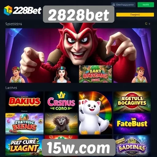 Principais jogos disponíveis na plataforma 2828bet